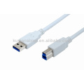 Bleu USB 3.0 Câble d&#39;imprimante Câble AM ​​à BM Câble mâle à mâle Adaptateur mâle 35cm 50cm 1m 1.5m 3m